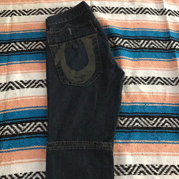 Men's True Religion dark wash jeans - Picture 7 of 7